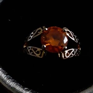 Size 5 Vintage 14kt vermeil gold Ring